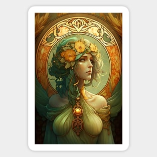 Gaia - The Goddess of Nature Sticker